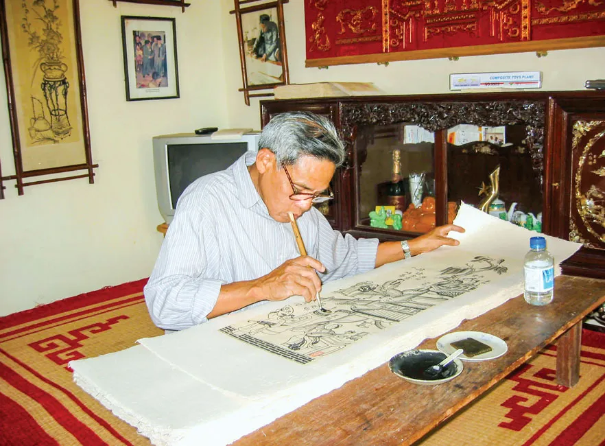 Về làng Hồ nghe chuyện tranh chuột ảnh 2