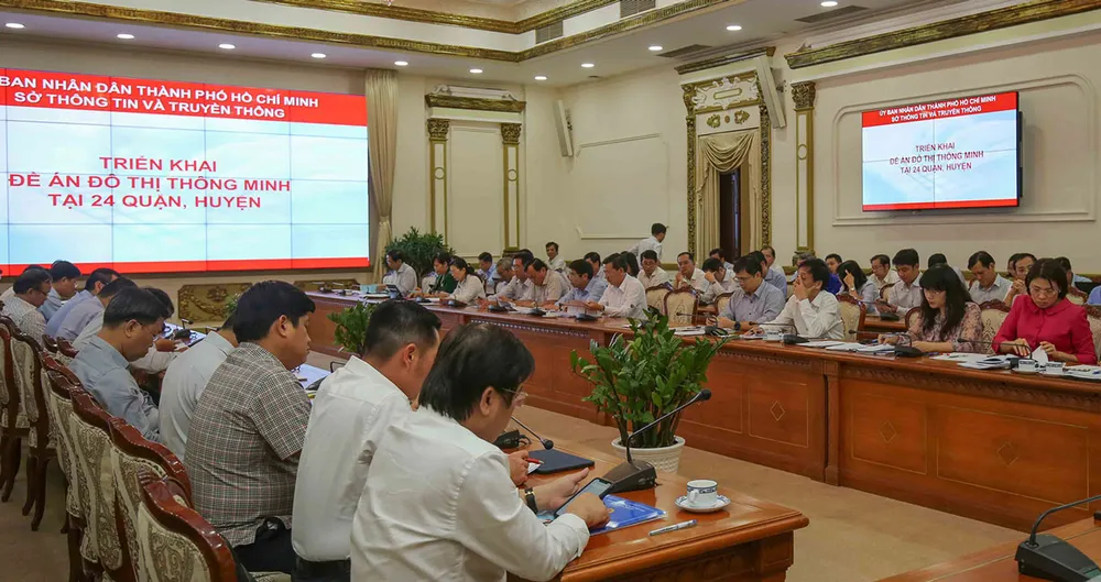 TPHCM xây dựng đô thị thông minh tại 24 quận huyện ảnh 1