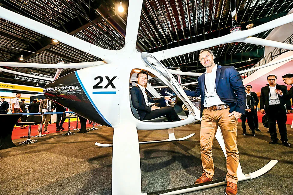 CEO Florian Reuter - Biến giấc mơ taxi bay… ảnh 1