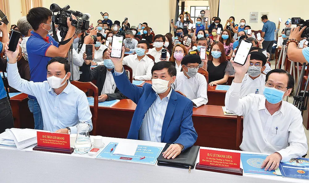 TPHCM phát động ủng hộ phòng chống dịch ảnh 1