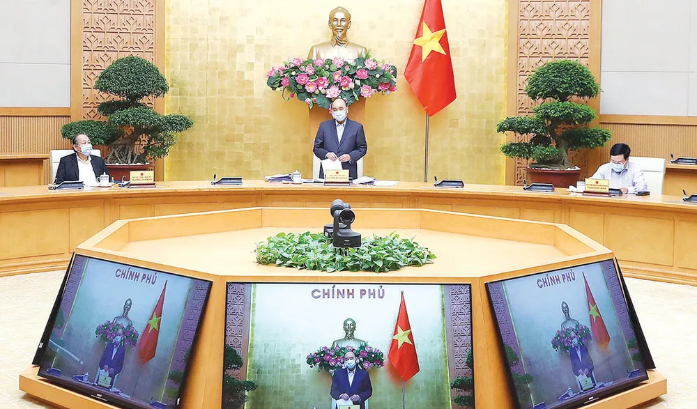 Chính phủ tổ chức hội nghị toàn quốc bàn giải pháp cấp bách cho phát triển ảnh 1