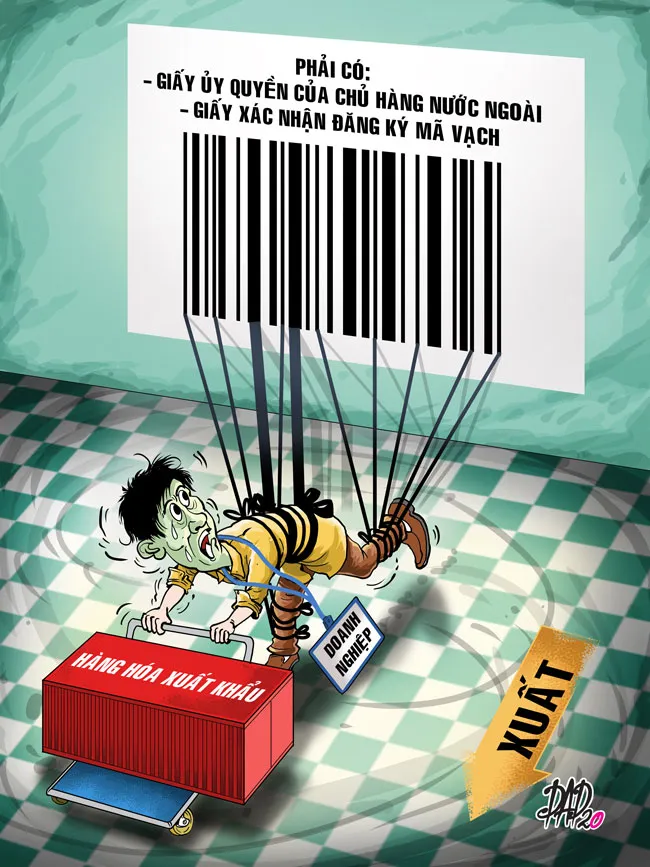 Giấy phép con: Mã số, mã vạch ảnh 1