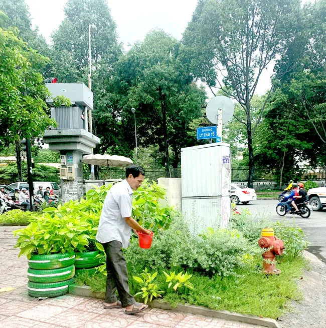 Huy động sức dân tạo không gian xanh ảnh 1