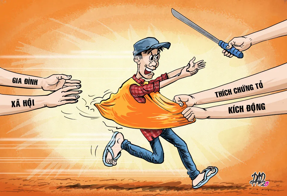 Nỗi lo thiên thần áo trắng đến giang hồ áo cam ảnh 1