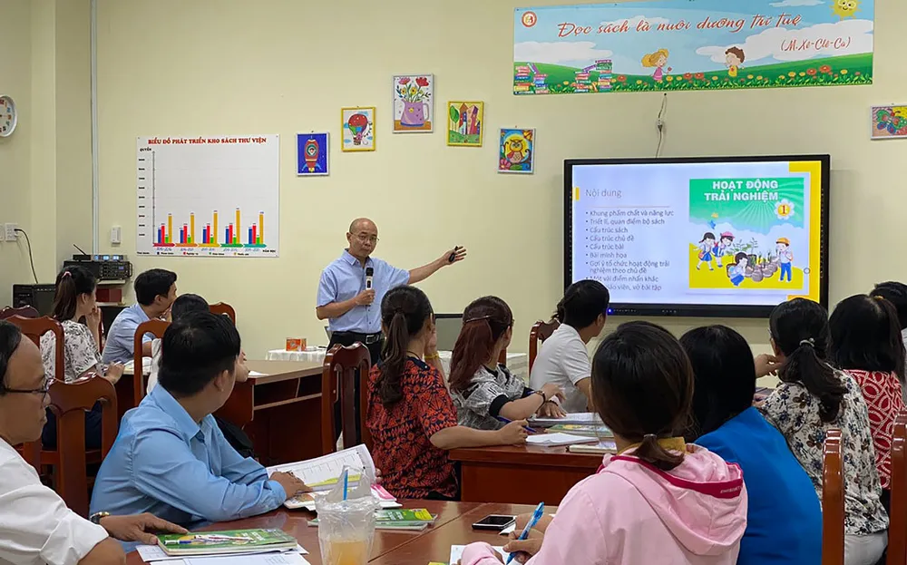 TPHCM tăng tốc triển khai chương trình phổ thông mới ảnh 1