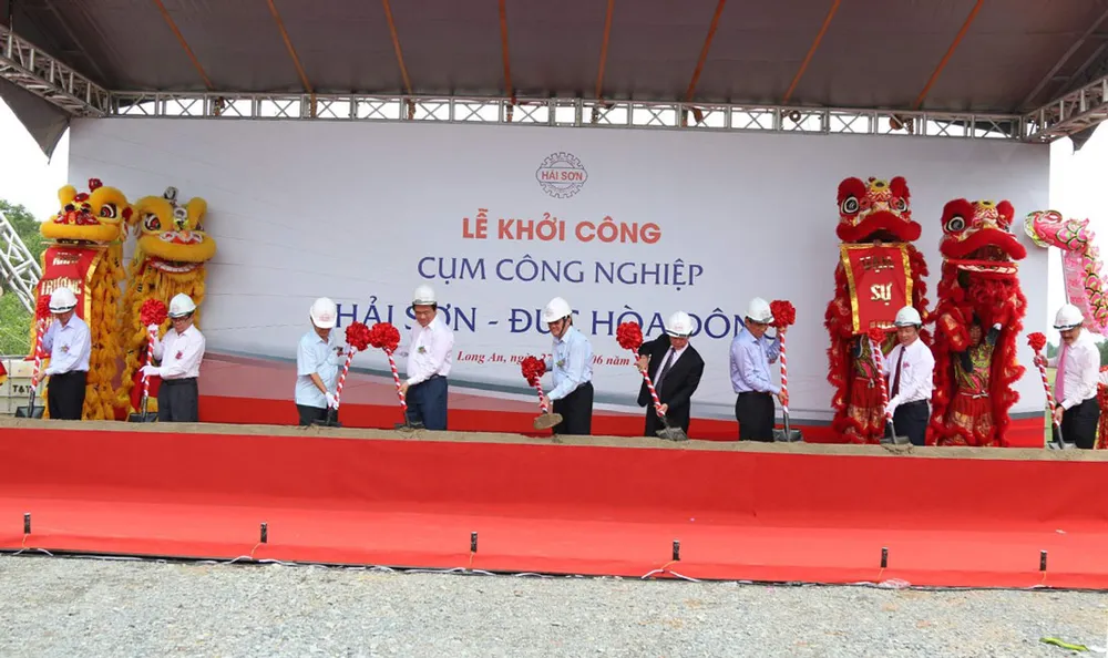 Khởi công Cụm công nghiệp Hải Sơn ảnh 1