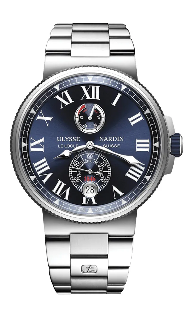 Đồng hồ mặt số màu xanh ảnh 4