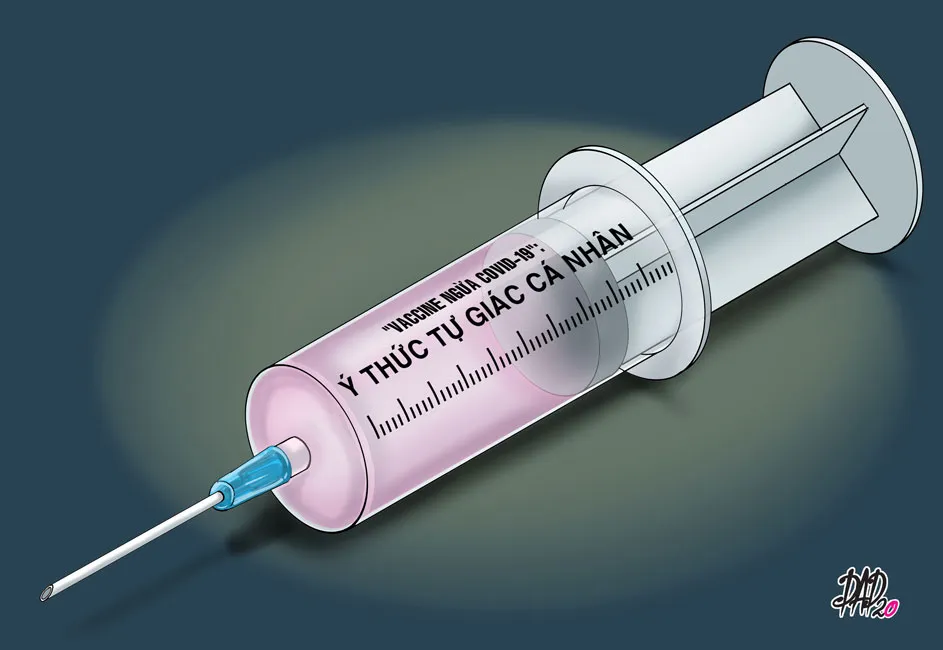 Ý thức tự giác cá nhân chống Covid-19 ảnh 1