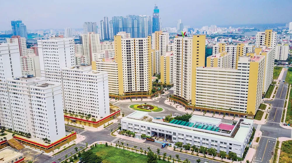 Khu tái định cư 38,4ha thuộc Khu đô thị mới Thủ Thiêm