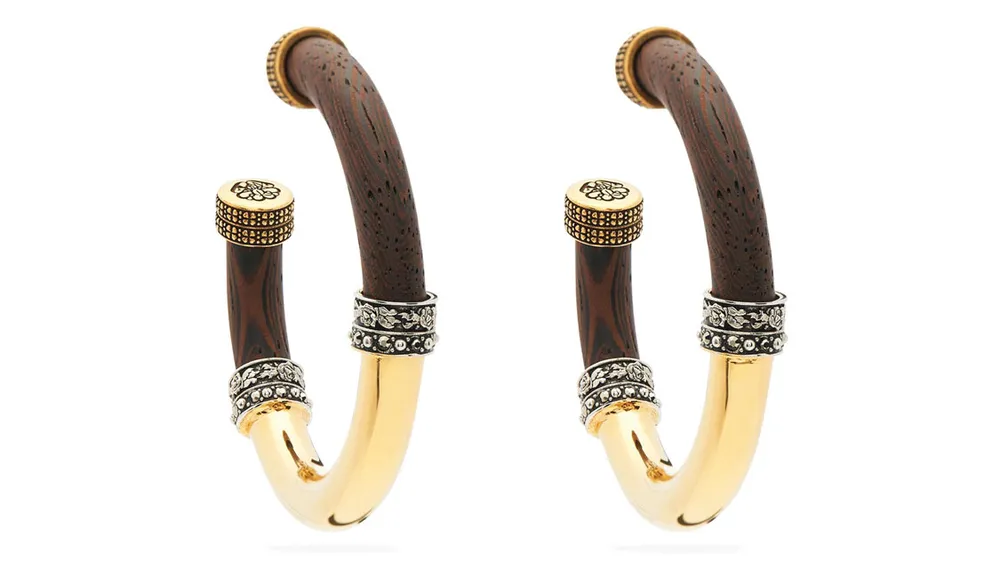 Khuyên tai vòng tròn cá tính ảnh 5