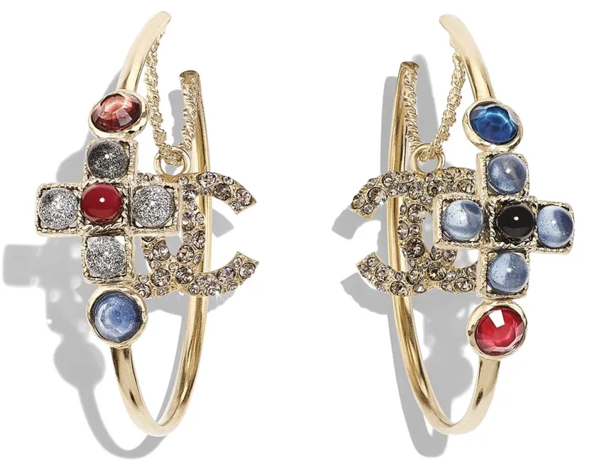 Khuyên tai vòng tròn cá tính ảnh 2