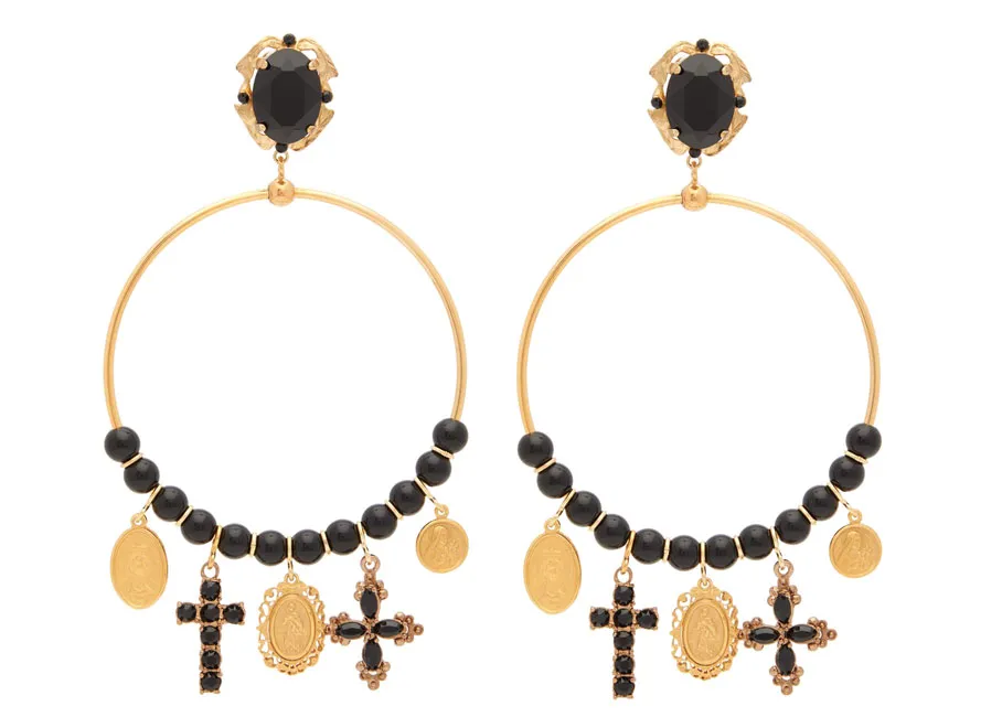 Khuyên tai vòng tròn cá tính ảnh 6