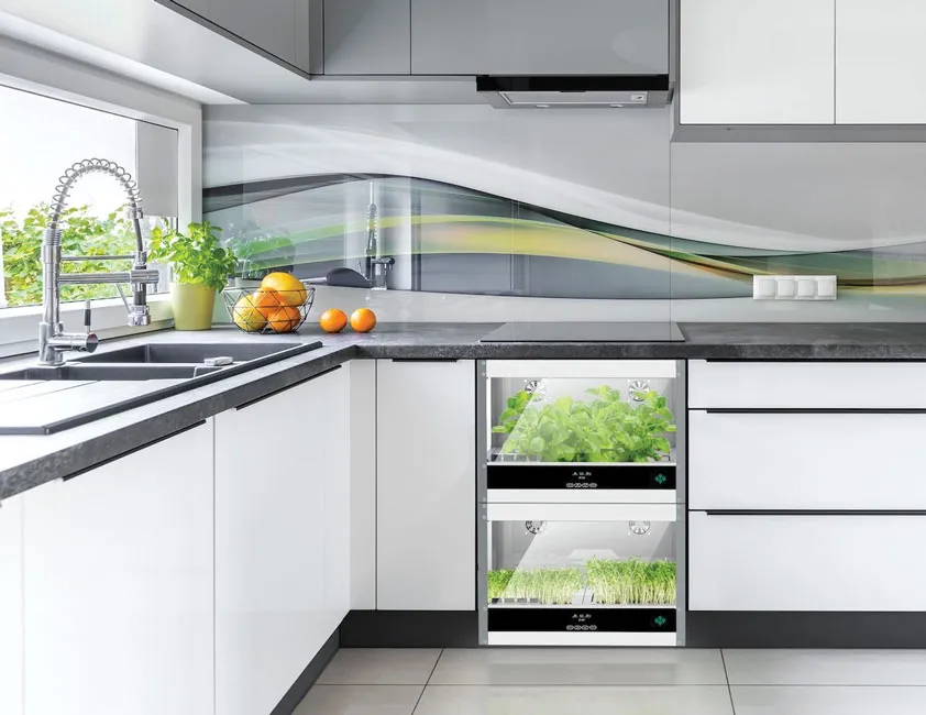 Không gian sống xanh cùng công nghệ ảnh 3