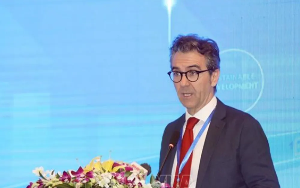 Đại sứ&nbsp;Giorgio Aliberti, Trưởng Phái đoàn Liên minh châu Âu tại Việt Nam