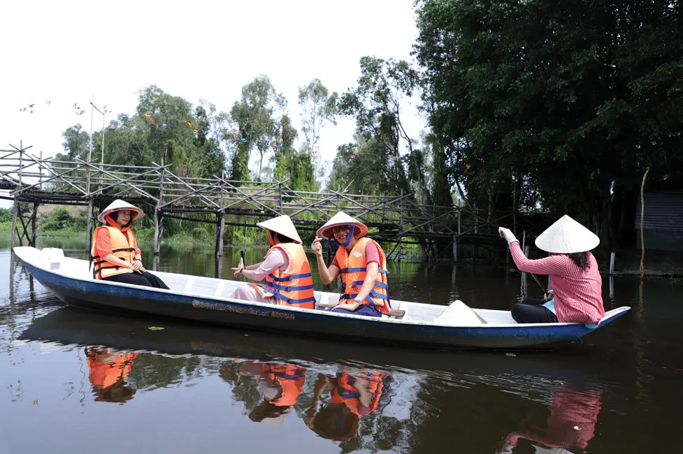 “Quần đảo xanh” giữa Đồng Tháp Mười ảnh 2