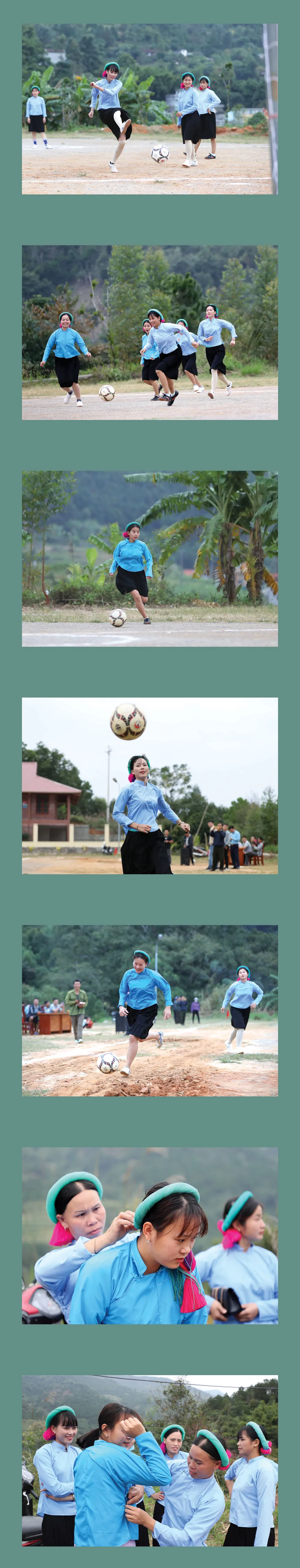 Những nữ cầu thủ ở Húc Động ảnh 1