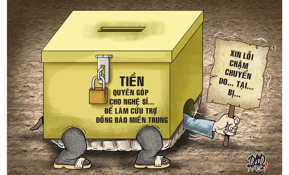 Nghệ sĩ làm từ thiện không phải là show diễn