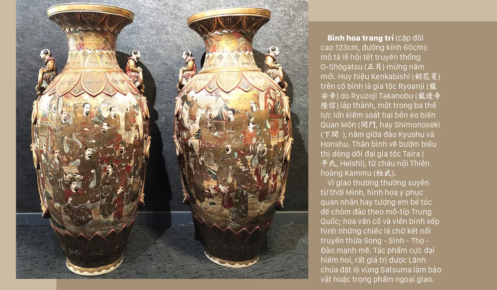 Cổ vật Satsuma thật và giả qua những siêu phẩm gốm tranh cực đại ảnh 3