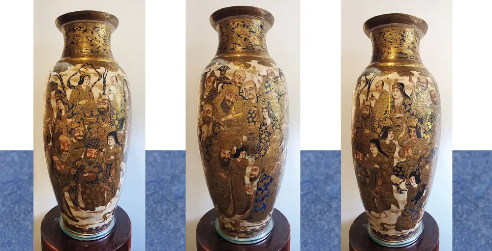 Kỳ ngoạn Satsuma (Gosu-Blue) niên đại 1818-1890 và giới sưu tập Sài Gòn ảnh 4