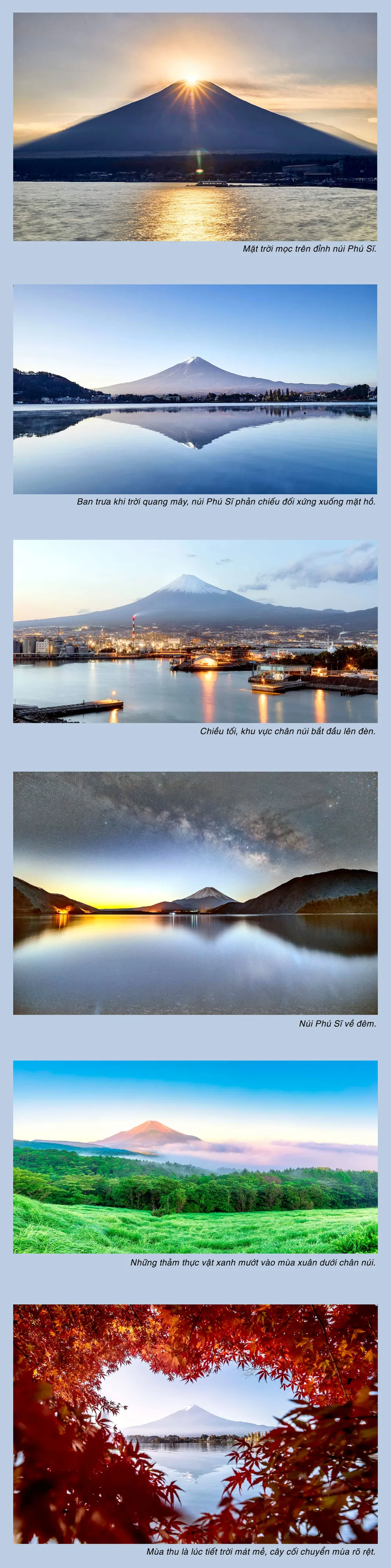 Muôn màu núi Phú Sĩ ảnh 1