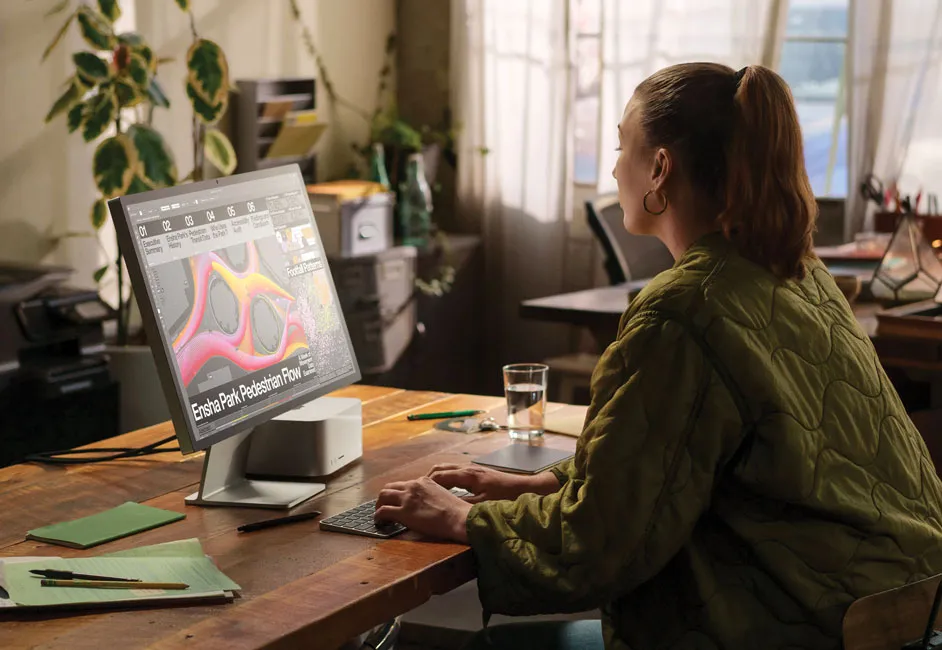 Sáng tạo “sân chơi” tại bàn làm việc ảnh 1