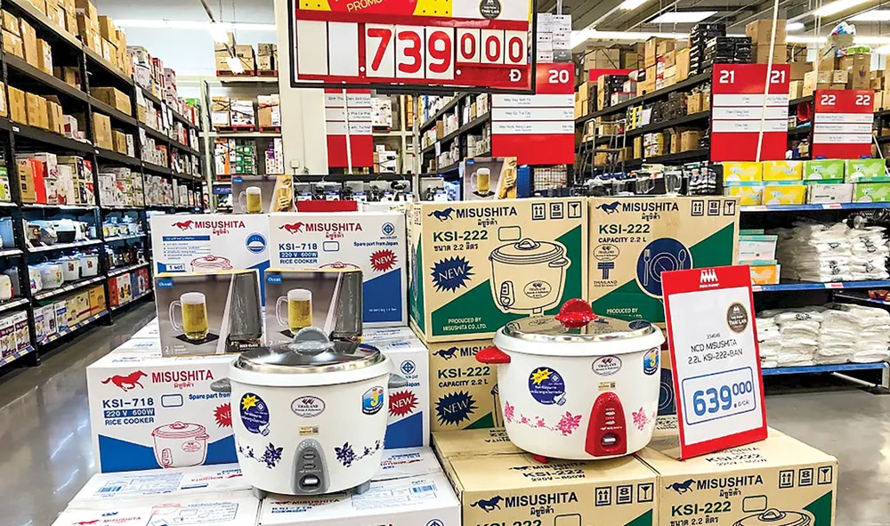 Hàng Thái tràn ngập ở các siêu thị Việt Nam.