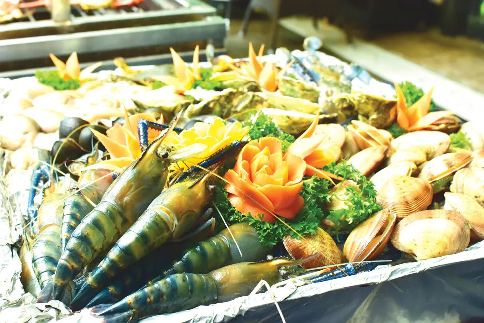 Tận hưởng bữa tiệc đặc sắc giữa không gian xanh ảnh 1