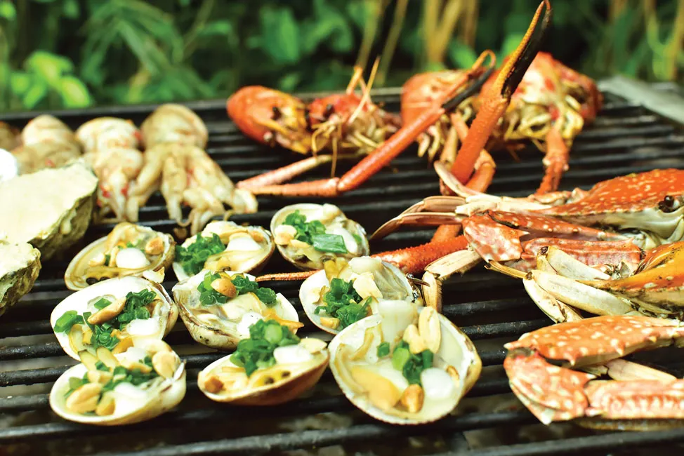 Tận hưởng bữa tiệc đặc sắc giữa không gian xanh ảnh 4