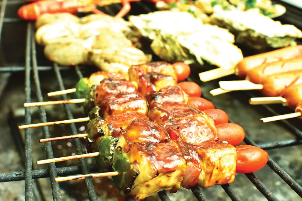 Tận hưởng bữa tiệc đặc sắc giữa không gian xanh ảnh 5