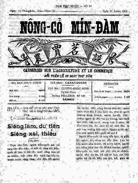 Làng báo Việt một thế kỷ trước ảnh 1