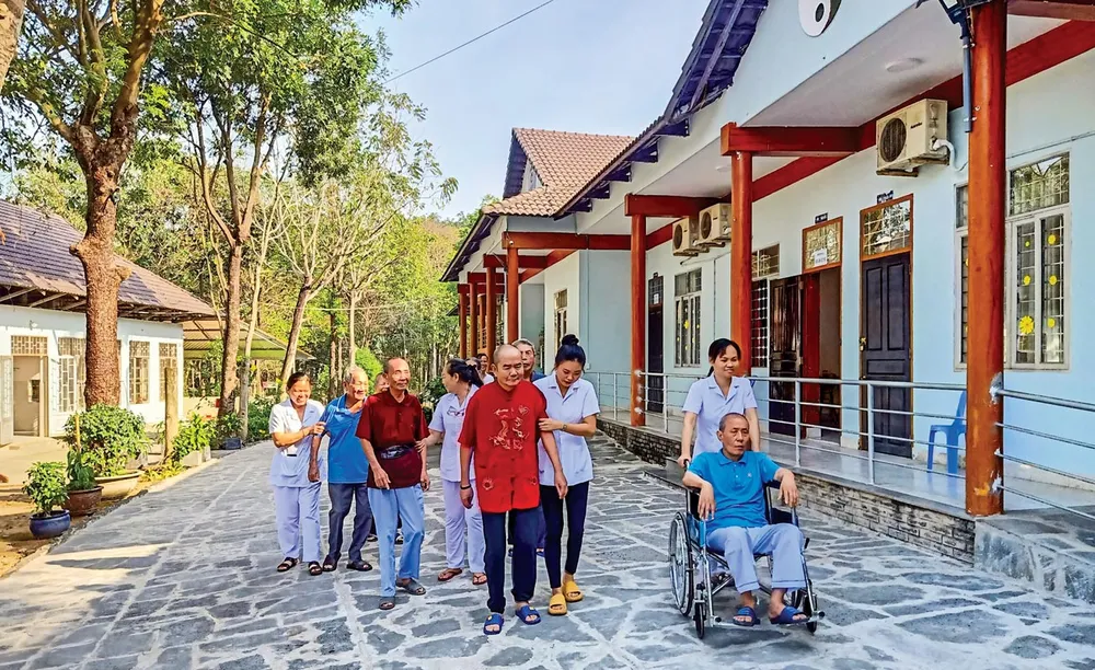 Viện dưỡng lão Thiên Đức ở Đồng Nai.