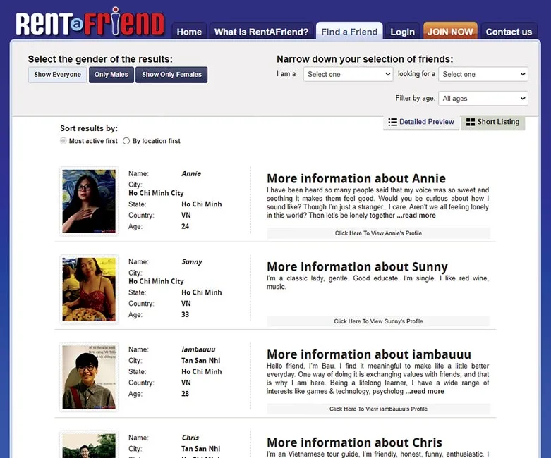 Cho thuê tình bạn ảnh 1