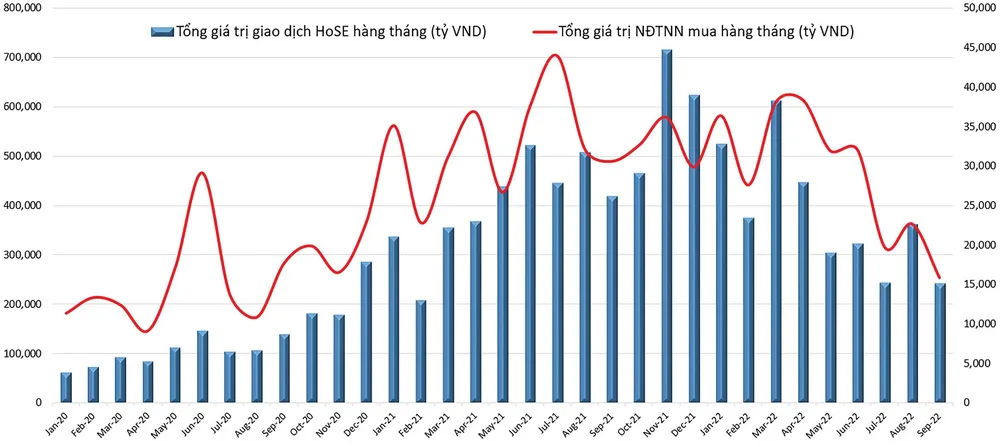 Vì sao dòng tiền “mất hút” trên thị trường chứng khoán? ảnh 1