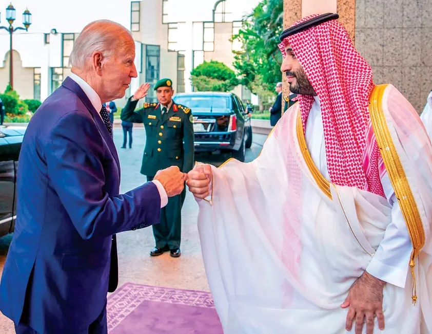 Cú “quay xe” của Thái tử Mohammed ảnh 1