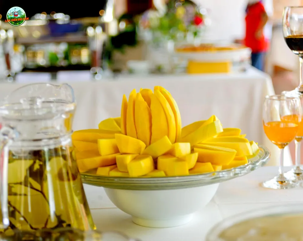 Những món ăn - thức uống tại Cáp treo núi Cấm sau khi thỏa thích tại Thanh Long Water Park