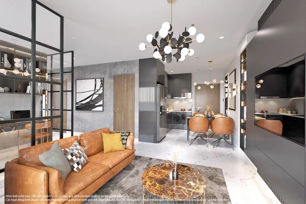 Glory Heights có tiêu chuẩn bàn giao cao cấp, đồng bộ từ tòa nhà tới các căn hộ