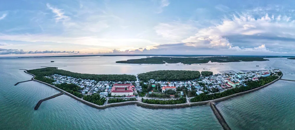 TPHCM đặt nhiều kỳ vọng vào kế hoạch xây dựng siêu cảng trung chuyển quốc tế tại Cần Giờ. Ảnh: ND