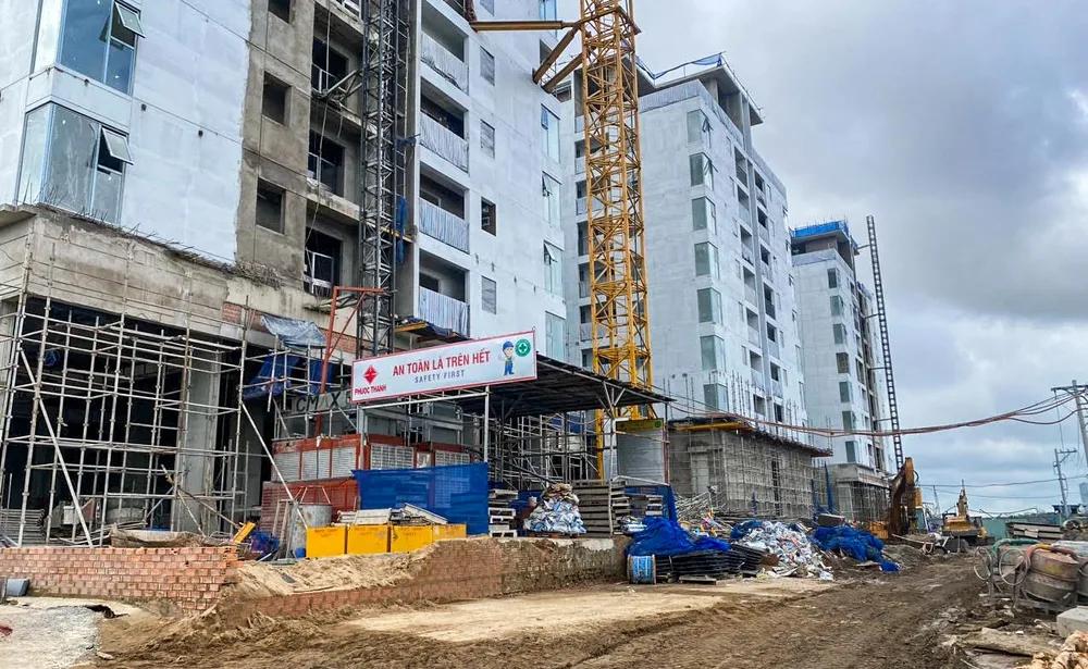 Dự án NoXH cho thuê phường Thạnh Mỹ Lợi (TP Thủ Đức) quy mô hơn 1.000 căn đang trong giai đoạn hoàn thiện nhưng chỉ mới có 100 người đăng ký thuê.