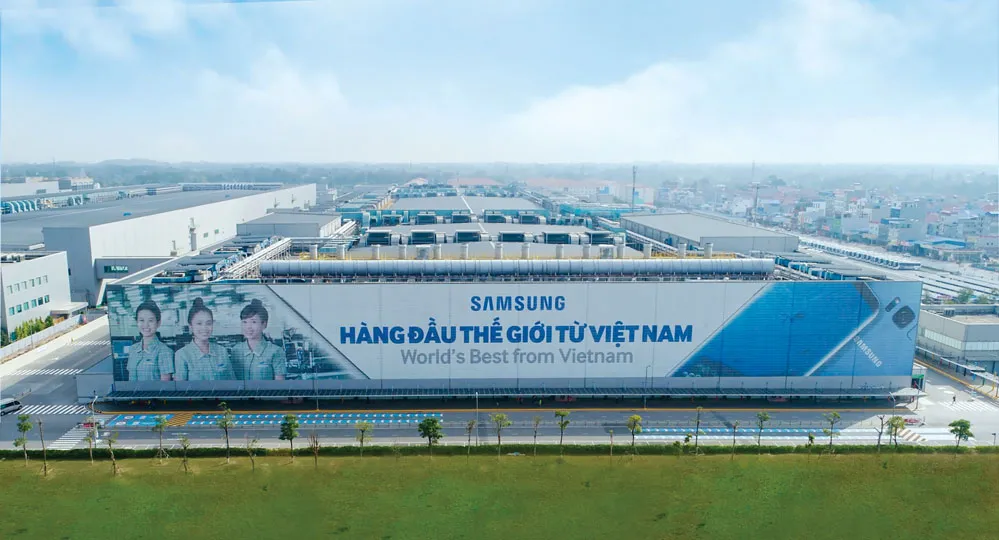 Samsung không chỉ đóng góp vào việc phát triển các ngành công nghiệp chủ lực, mà còn giúp Việt Nam gia tăng giá trị sản phẩm xuất khẩu.