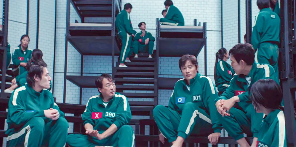 Cảnh trong phim "Trò chơi con mực phần 2".