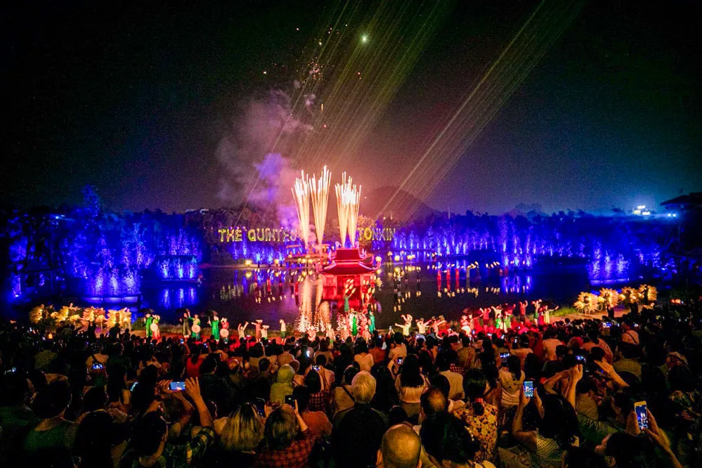 "Tinh hoa Bắc Bộ", chương trình thu hút đông khán giả trong và ngoài nước đến xem.