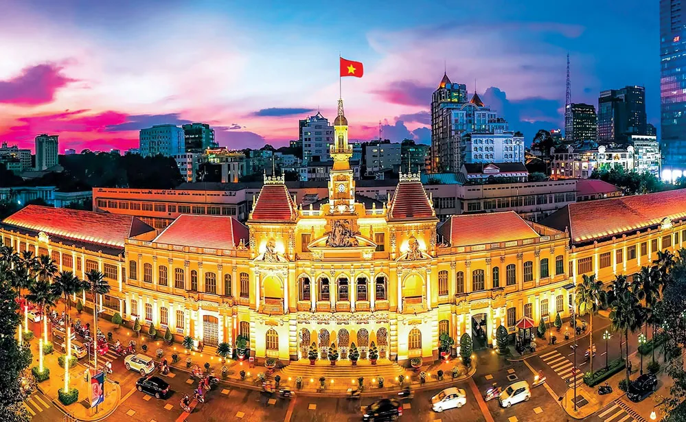 Trụ sở HĐND - UBND TPHCM.