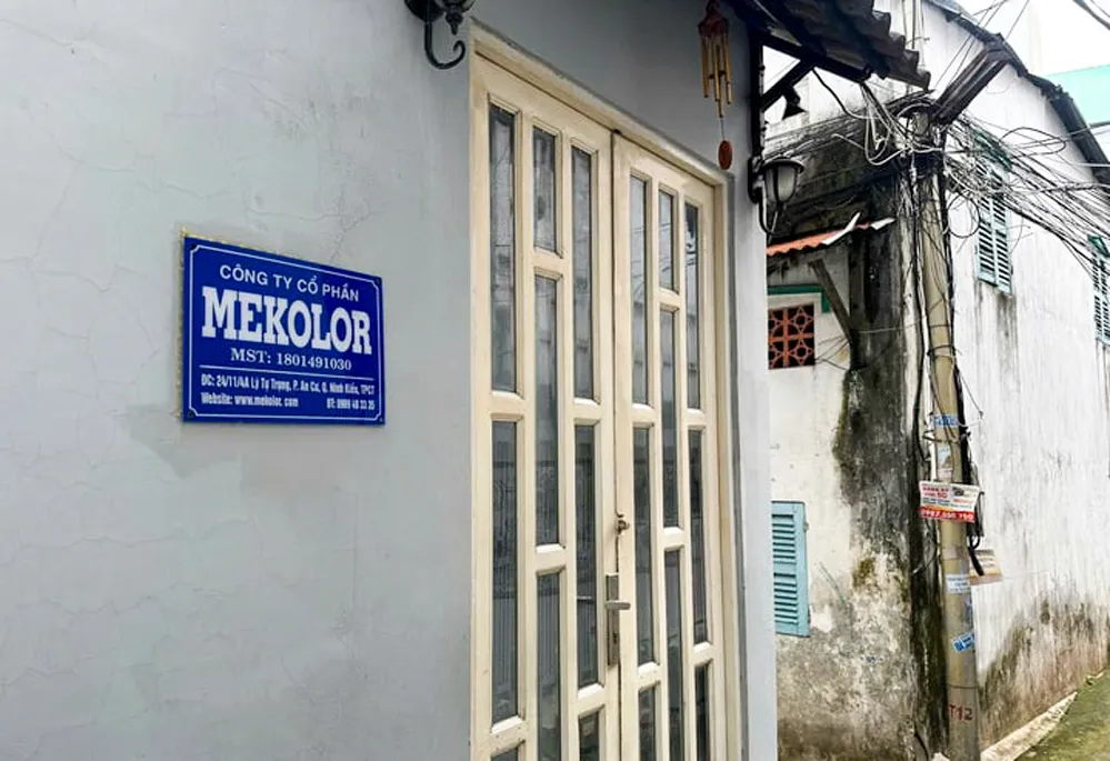 Đây là văn phòng một công ty đóng vai trò chủ lực trong liên doanh đề xuất xây dựng dự án giao thông trọng điểm quốc gia.