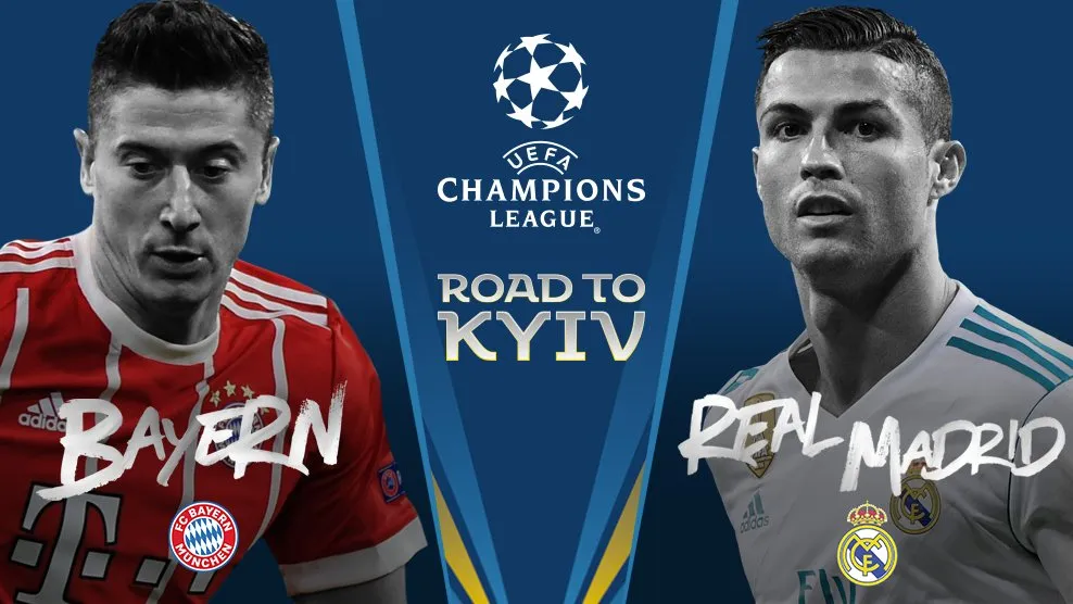 Real Madrid đụng độ Bayern ở bán kết.