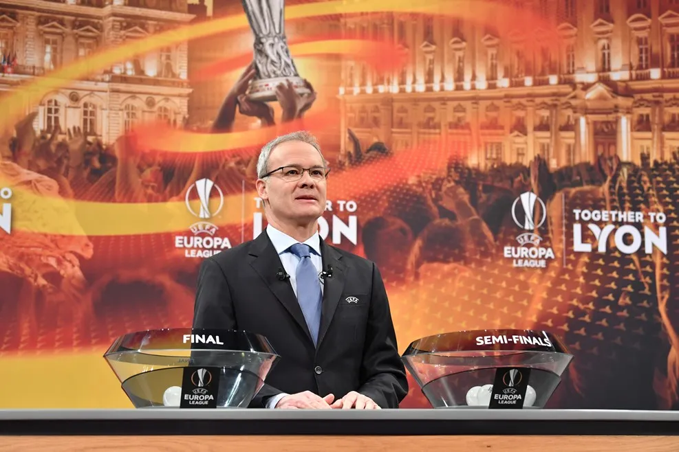 Lễ bốc thăm bán kết Europa League ở Nyon 