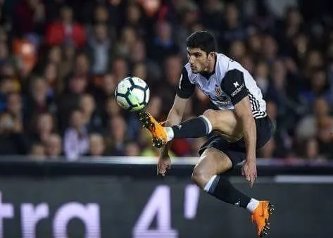 Tiền vệ cánh Goncalo Guedes.