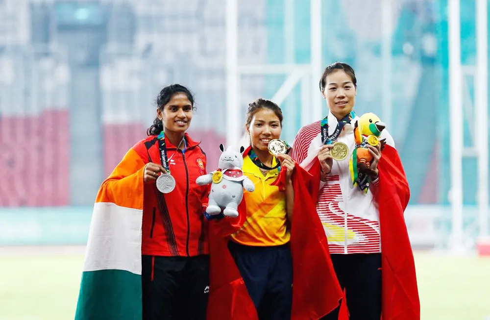 Ngày lịch sử của thể thao Việt Nam ở Asiad 2018: Điền kinh đoạt HCV, bóng đá vào bán kết ảnh 13
