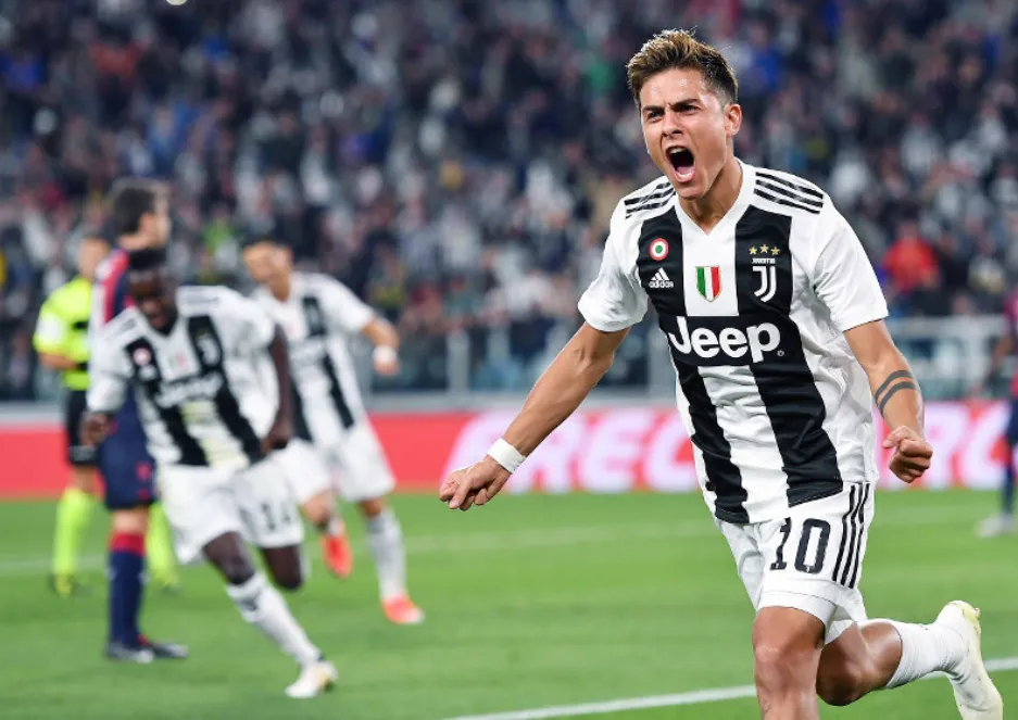 Paulo Dybala sẽ thống l;ĩnh tuyến tấn công Juventus.