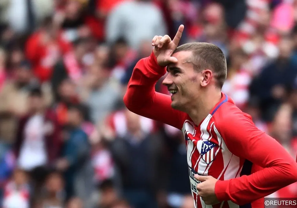 Antoine Griezmann sẽ có cơ hội ăn mừng bàn thắng ở Wanda.