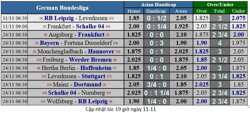 Lịch thi đấu giải Ngoại hạng Anh ngày 11-11 (Mới cập nhật) ảnh 14